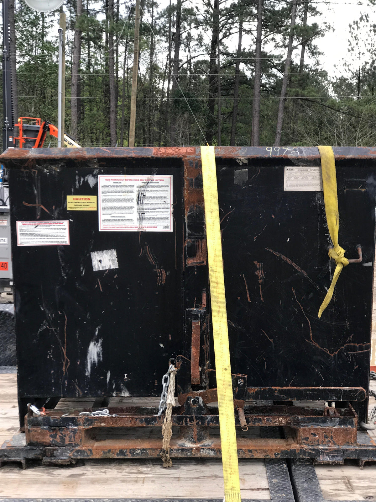 2018 STAR INDUSTRIES M-1820 - Self-Dump Hopper