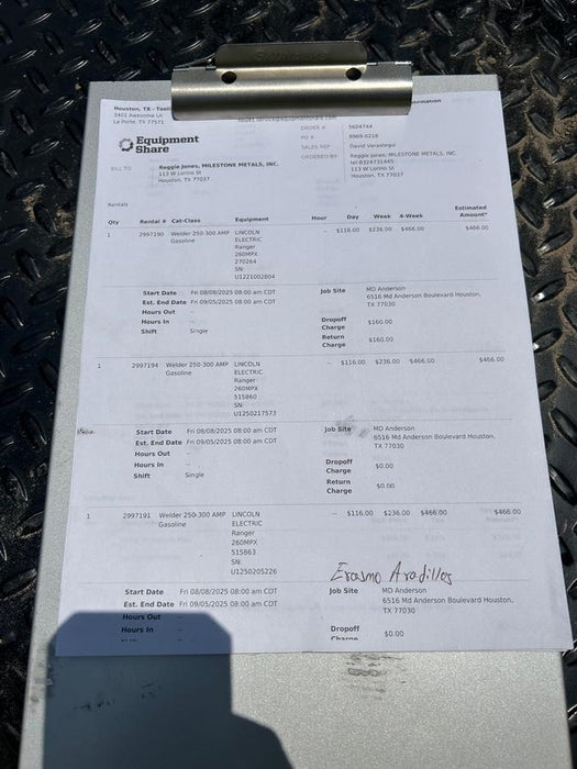 2025 LINCOLN ELECTRIC Ranger 260MPX