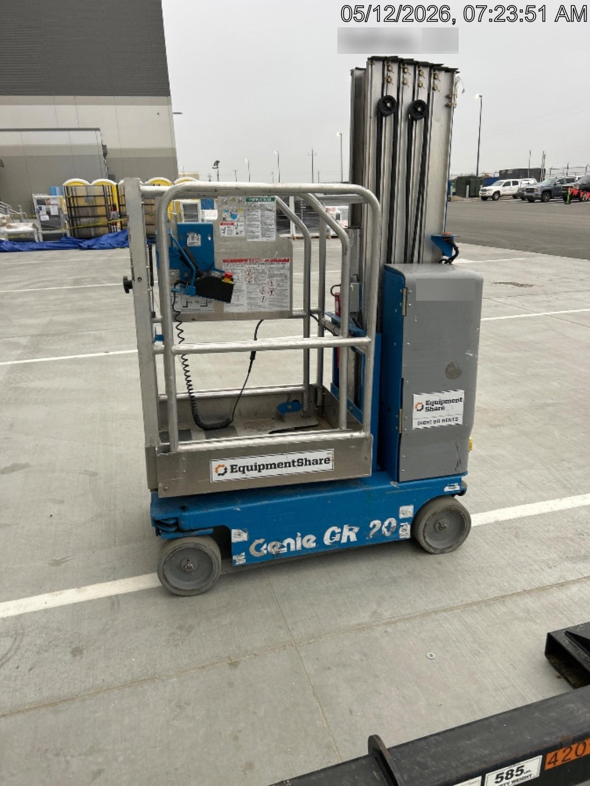 2019 GENIE GR-20