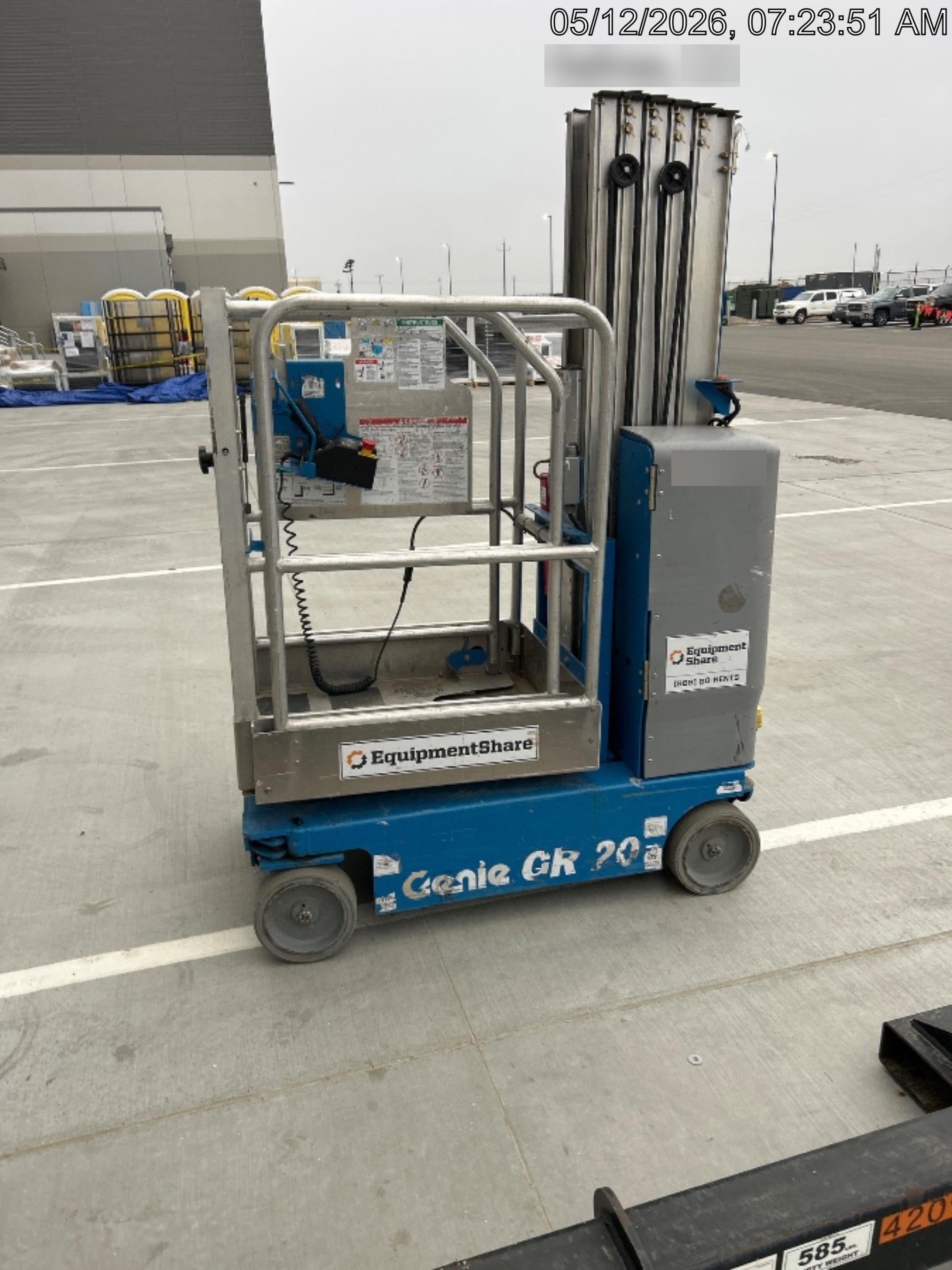2019 GENIE GR-20