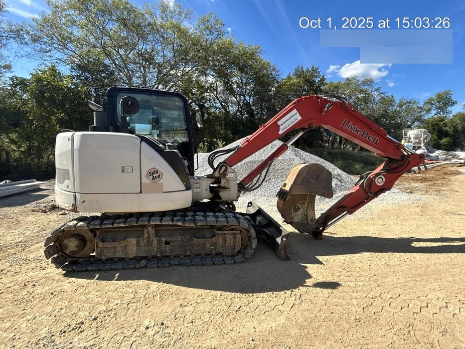 2020 Link-Belt 80X3EX EXC, 7'2" ARM, 17.7" RT, MFH(PJ)