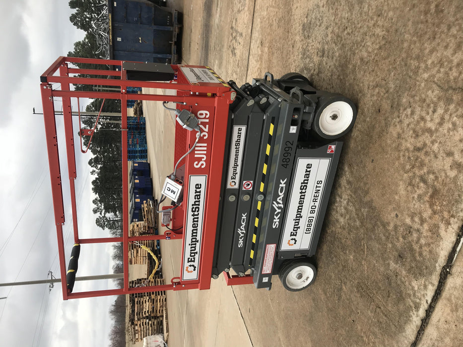 2019 Skyjack SJIII-3219 Standard Options, Trojan Batteries