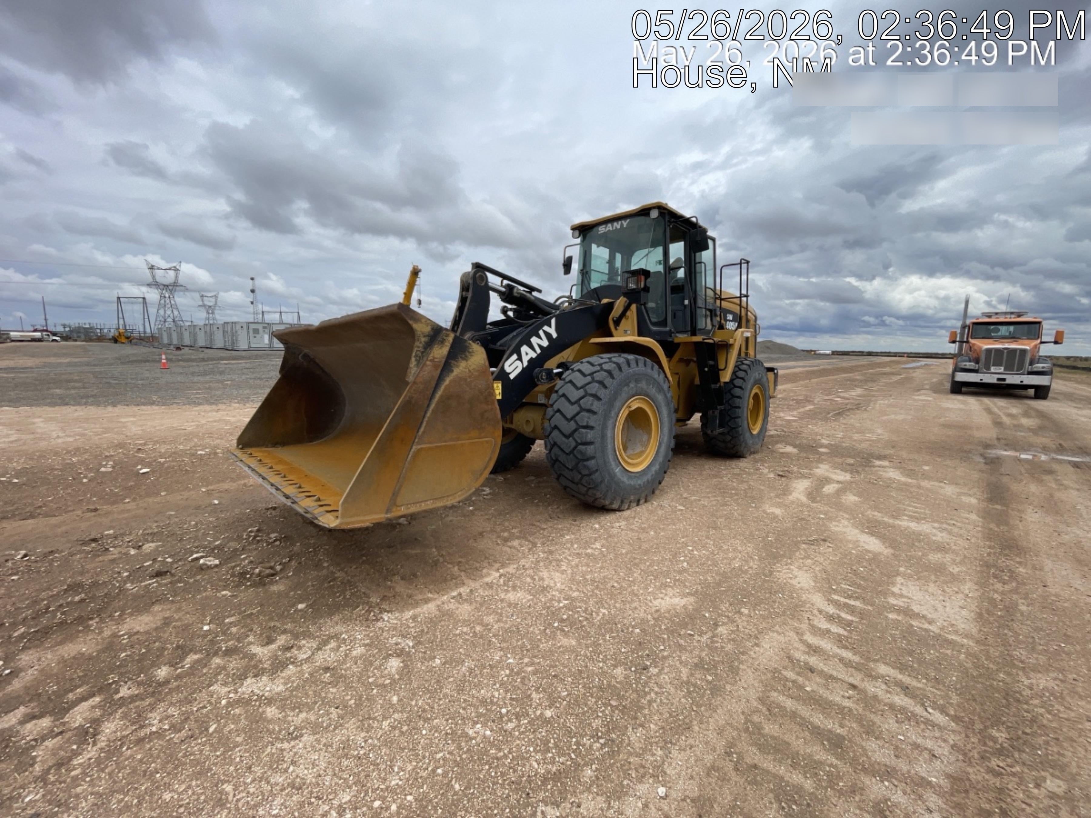 2019 Sany SW405K Tier 4, Cab, 3rd Function Hydraulics Smooth Pin On Bucket