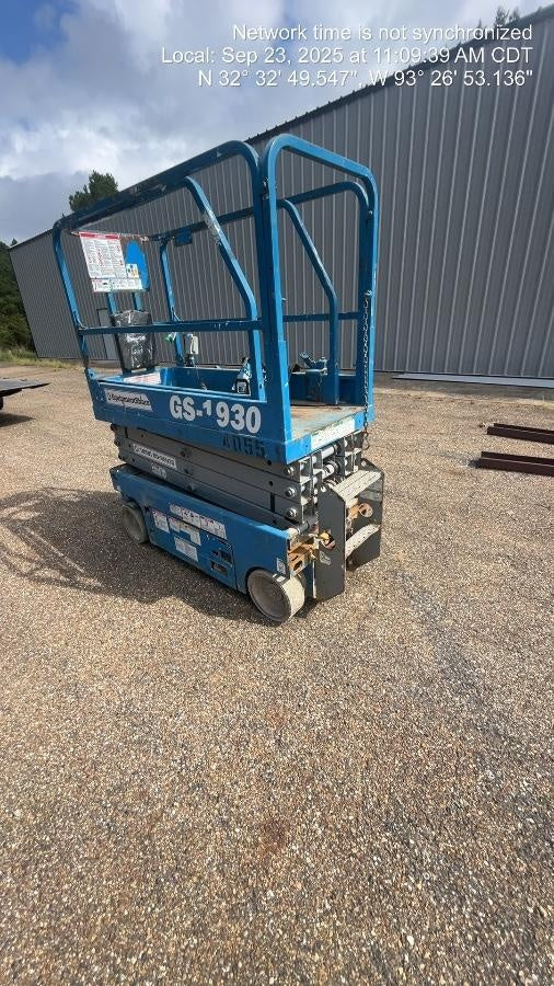 2017 Genie GS-1930 Genie GS1930 Scissor Lift