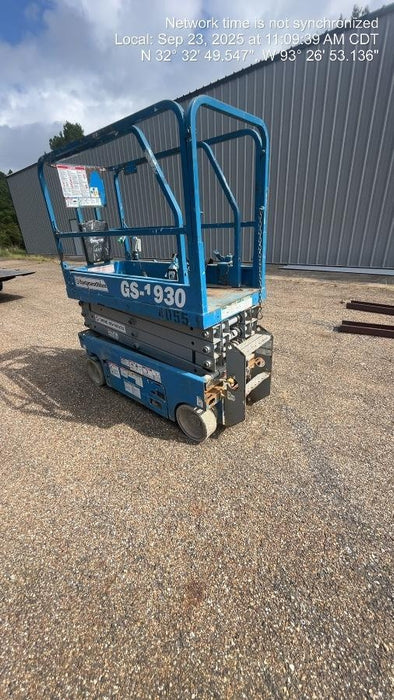 2017 Genie GS-1930 Genie GS1930 Scissor Lift