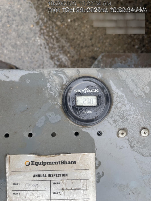 2019 Skyjack SJIII-3219 Skyjack SJIII3219 Standard w/Trojan Batteries