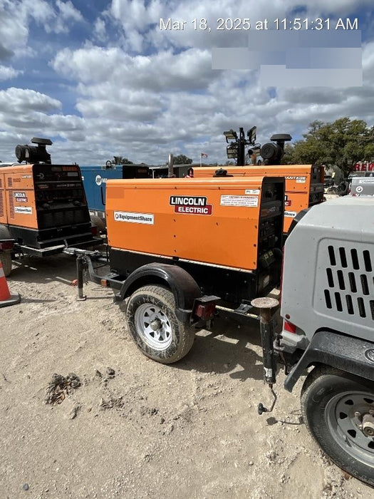 2022 Lincoln Electric LE400 Kubota V1505, Trlr, Cable Rack, Light Kit, ES Decals, T3