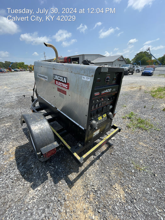 2024 Lincoln Electric LE400 Kubota V1505, Trlr, Cable Rack, Light Kit, ES Decals, T3