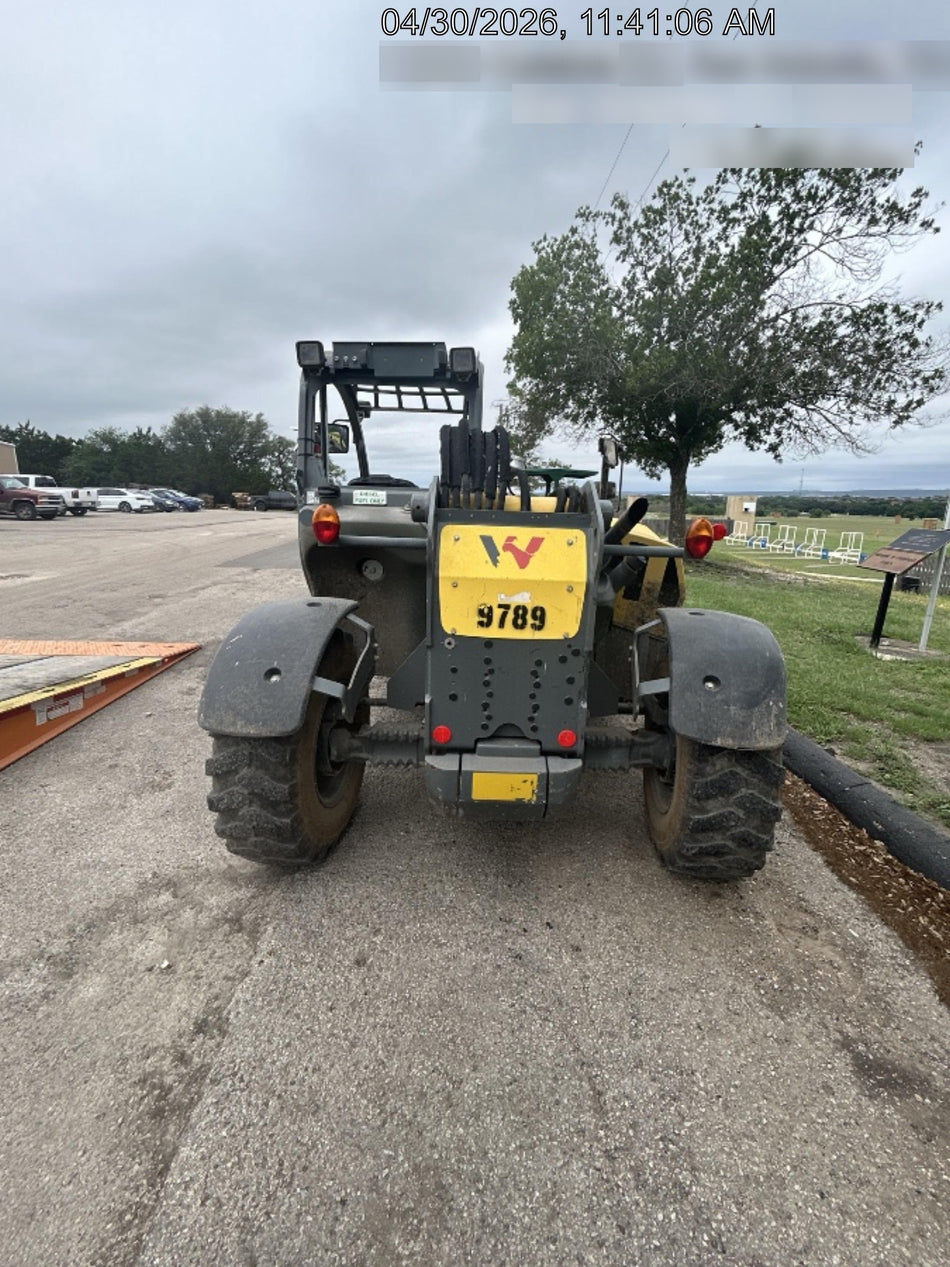 2018 Wacker Neuson TH627 Wacker Neuson TH627 Telehandler w/Canopy, Solid Tires, 48" Carriage and Forks