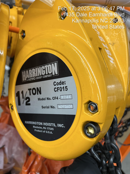 2024 HARRINGTON CF015-20