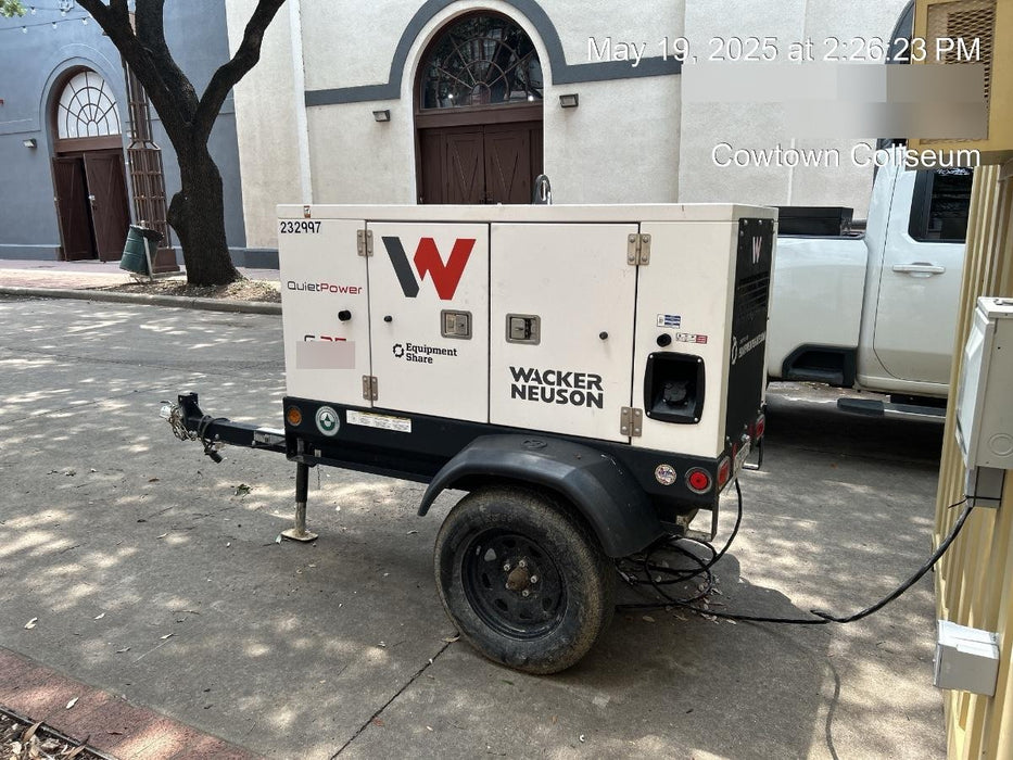 2022 WACKER NEUSON G25