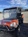 2022 Kubota RTV-X1140W-H Plastic Canopy, Windshield Acrylic Clear, LED Strobe Light, Wire Harness Kit, Back up Alarm