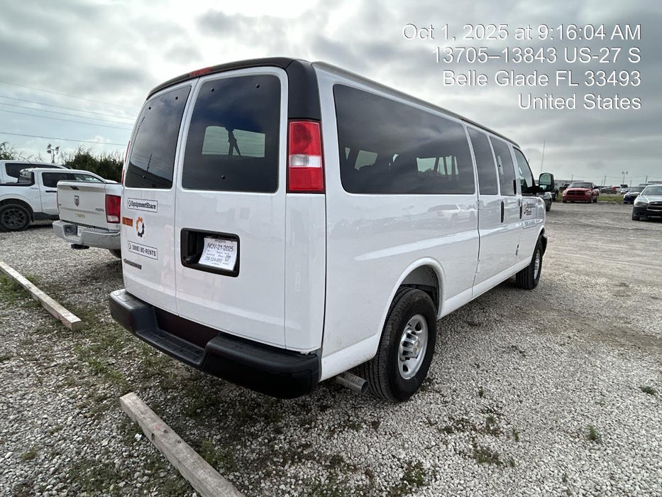 2025 CHEVROLET Express Van - Rental