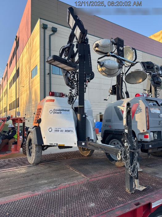 2023 Generac MLT2 Diesel, Flex Switch 120V Input, Powerzone Controller, 
(4) 320W LED Lights, 4kW Generator, 39.9 Gal Fuel Tank, 2" Ball, T3