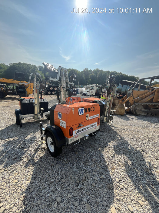 2024 Wanco WLTT-4MM4K Diesel, Deep Sea Controller, Shore Power Plug, Auto Start, (4) 350W LED Floodlights, 4kW Generator, 60 Gal Fuel Tank, 2" Ball, T3