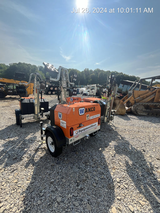 2024 Wanco WLTT-4MM4K Diesel, Deep Sea Controller, Shore Power Plug, Auto Start, (4) 350W LED Floodlights, 4kW Generator, 60 Gal Fuel Tank, 2" Ball, T3