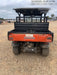 2019 Kubota RTV-X1140 4wd Utility Cart, LED Strobe, Windshield Tempered Glass, Pastic Canopy, Wire Harness Kit, Backup Alarm