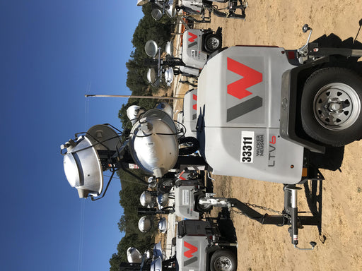 2019 Wacker Neuson LTV6L-MH Wacker Neuson LTV6L Mobile Light Tower w/Fuel Level Sensor Installed