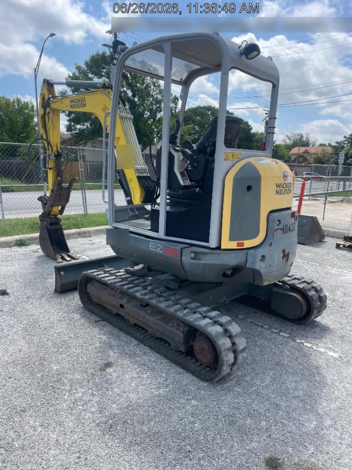 2018 WACKER NEUSON EZ38