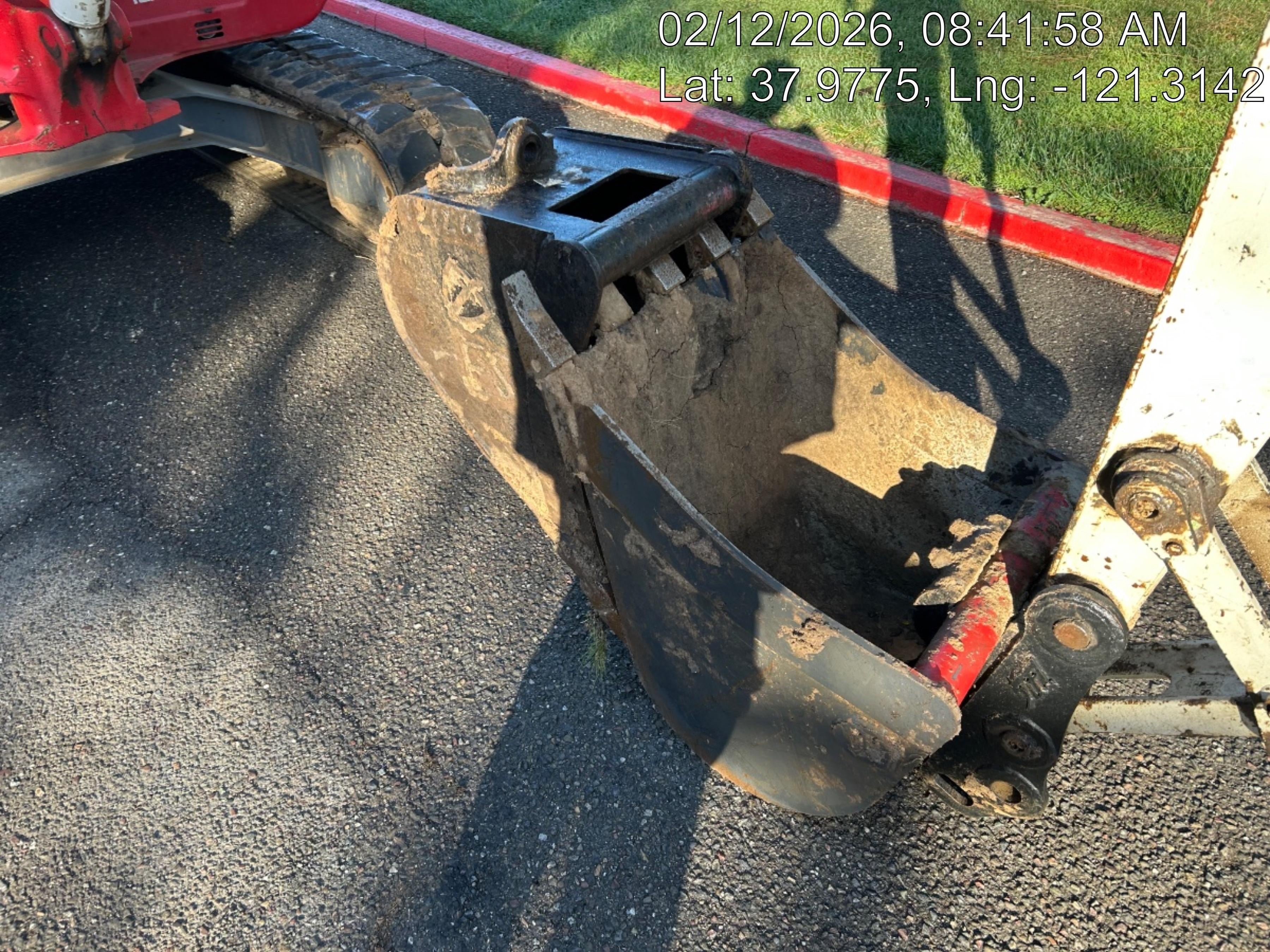 2019 Takeuchi TB260 Canopy, Standard Blade, Auxiliary hydraulics Manual QC, Hydraulic thumb, 12" ,18", 24" Bucket