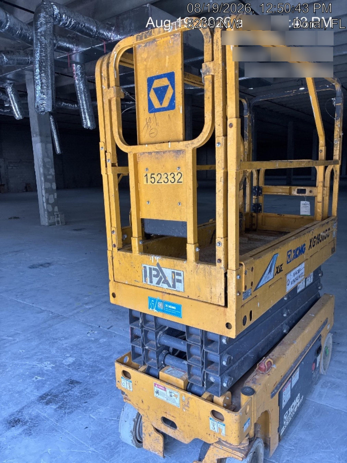 2021 XCMG XG1930DC