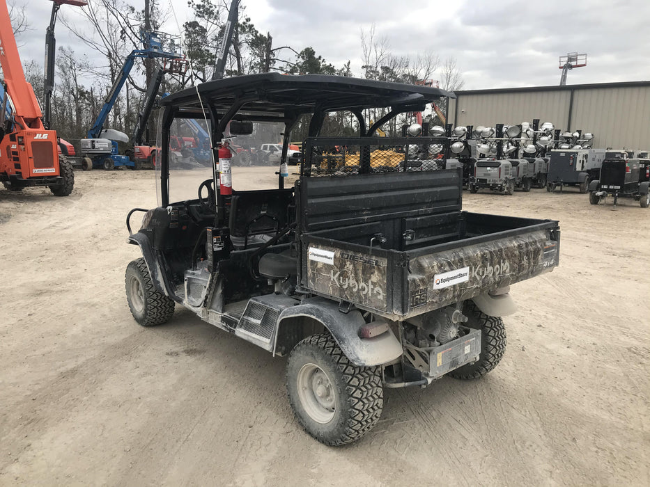 2020 Kubota RTV-X1140 CAMO, CANOPY, STROBE, BACK UP ALARM, WINDSHIELD, FIRE EXT