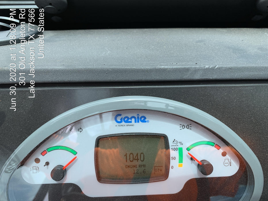 2020 Genie GTH-844 Cab/Heat/Air, Solid Tires, Work Lights, Beacon, Aux Hydraulics, Back up Alarm, Lifting Eye