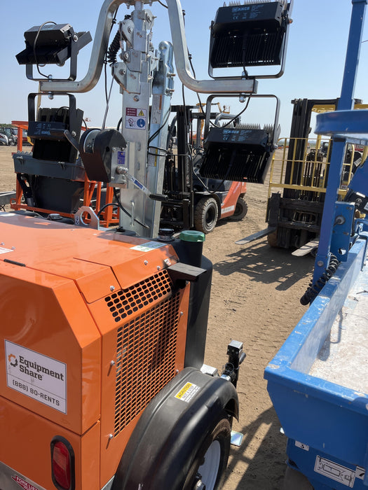 2024 Wanco WLTT-4MM4K Diesel, Deep Sea Controller, Shore Power Plug, Auto Start, (4) 350W LED Floodlights, 4kW Generator, 60 Gal Fuel Tank, 2" Ball, T3