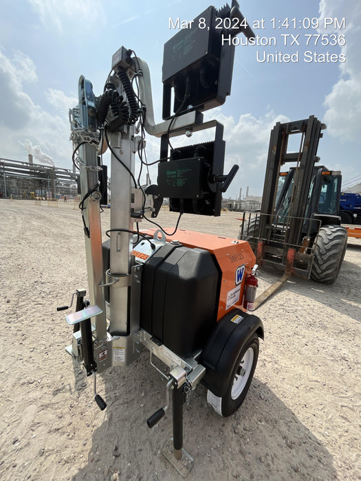 2024 Wanco WLTT-4MM4K Diesel, Deep Sea Controller, Shore Power Plug, Auto Start, (4) 350W LED Floodlights, 4kW Generator, 60 Gal Fuel Tank, 2" Ball, T3