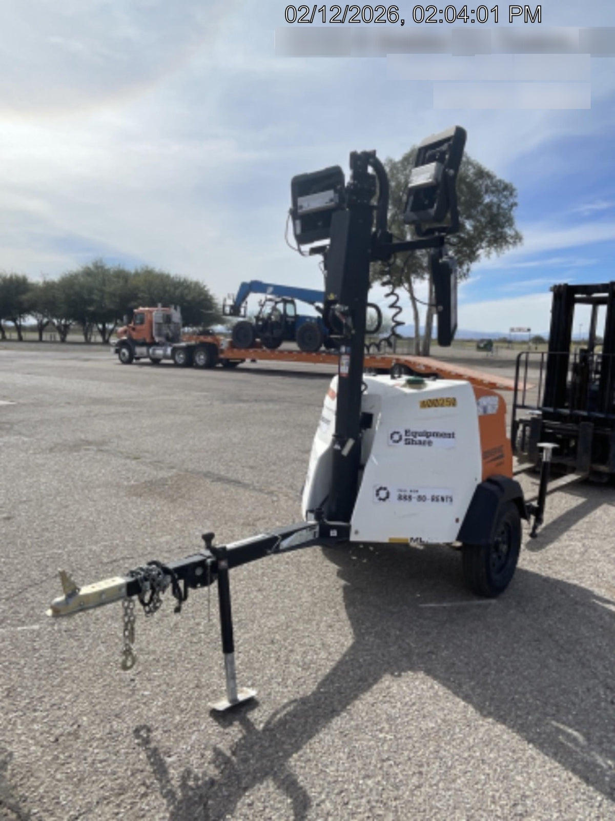 2024 Generac MLT2 Diesel, Flex Switch 120V Input, Powerzone Controller, 
(4) 320W LED Lights, 4kW Generator, 39.9 Gal Fuel Tank, 2" Ball, T3