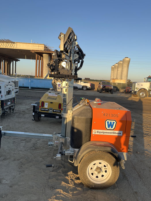 2024 Wanco WLTT-4MM4K Diesel, Deep Sea Controller, Shore Power Plug, Auto Start, (4) 350W LED Floodlights, 4kW Generator, 60 Gal Fuel Tank, 2" Ball, T3