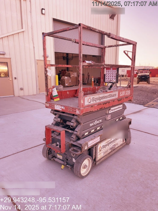 2019 Skyjack SJIII-3219 Standard Options, Trojan Batteries