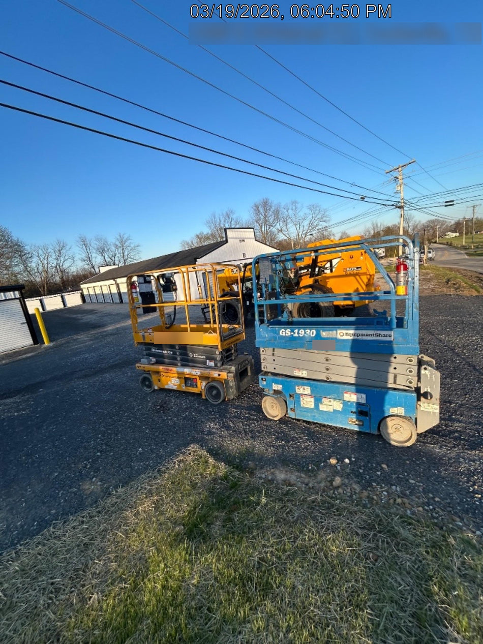 2020 Genie GS-1930 Fixed rails with chain entry gate - Pre A92.20