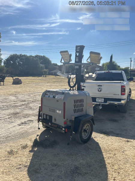 2019 Wacker Neuson LTV6K-LED Standard LED Towable Light Tower w/None