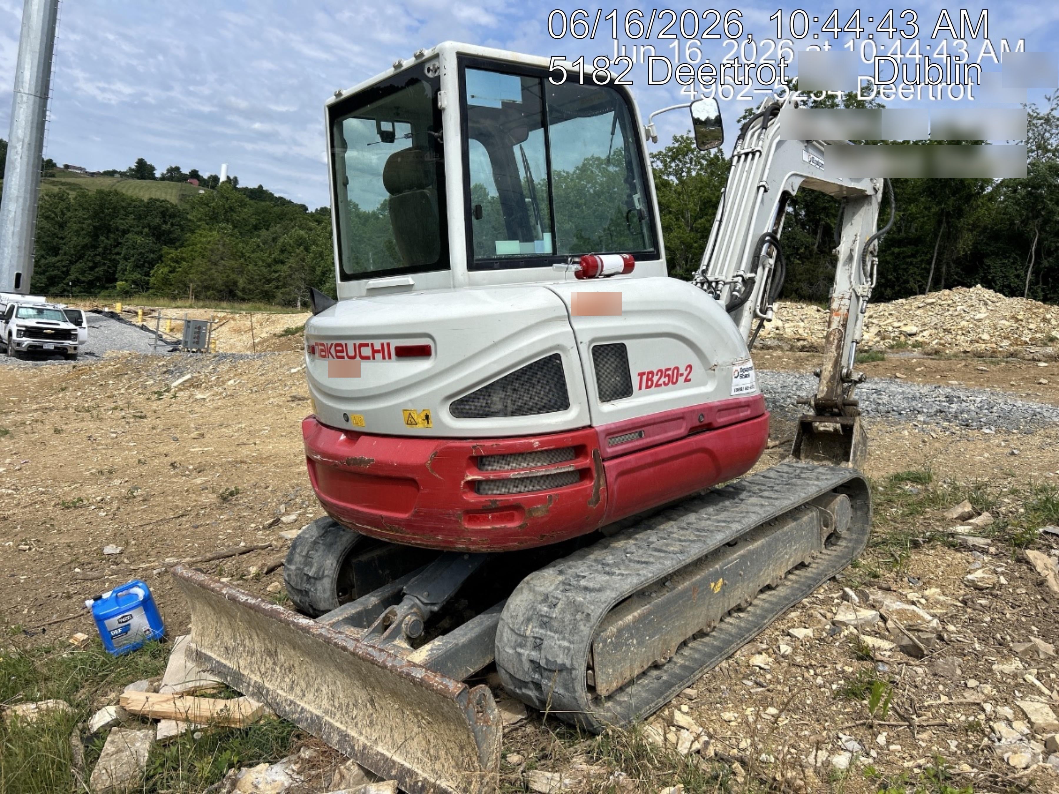 2020 TAKEUCHI TB250-2C