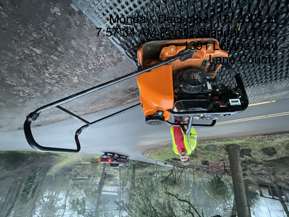 2020 Multiquip MVC88VTH Plate Honda GX160 no water tank 20 wide