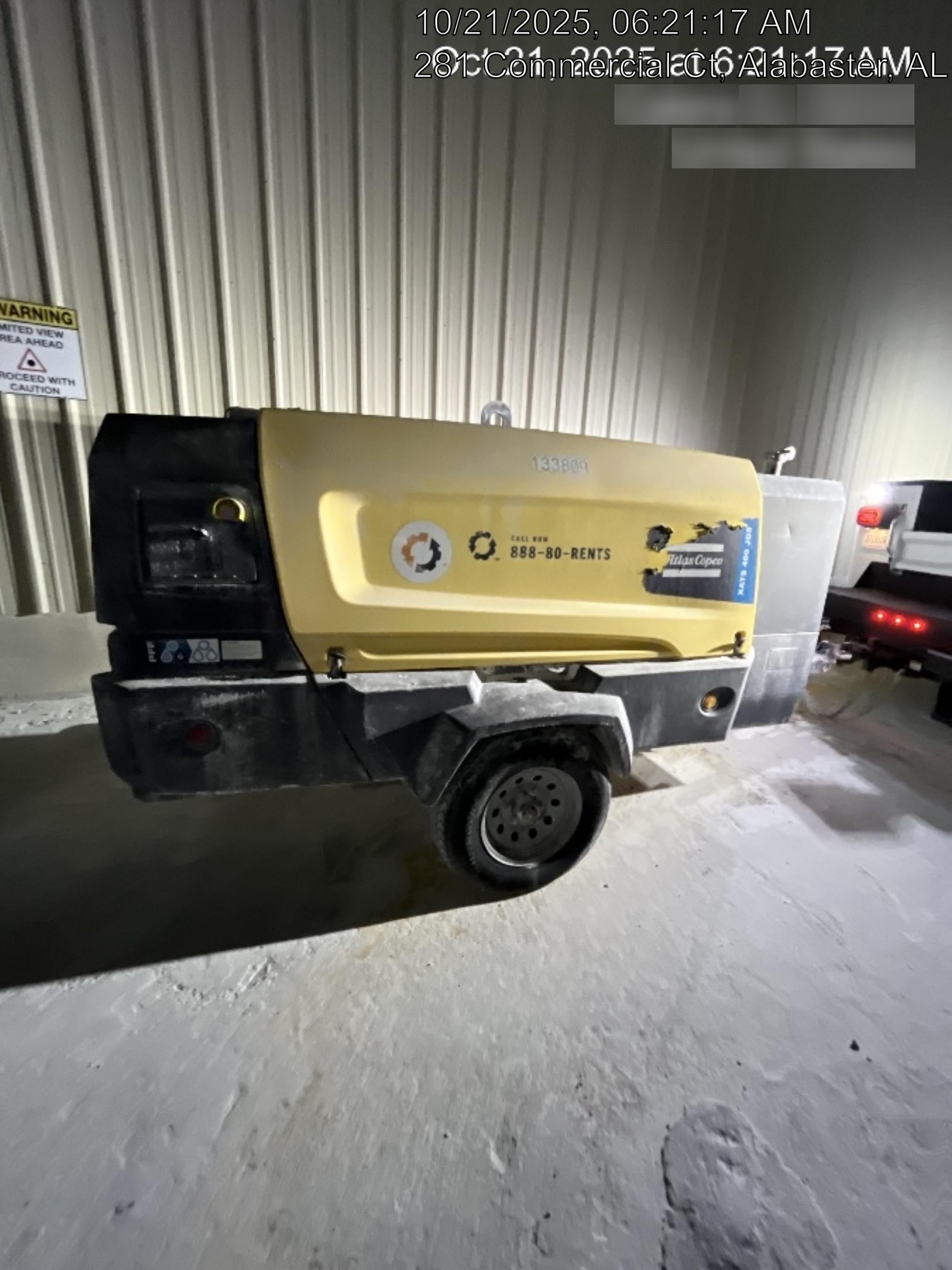 2021 ATLAS COPCO XATS 400 PFF