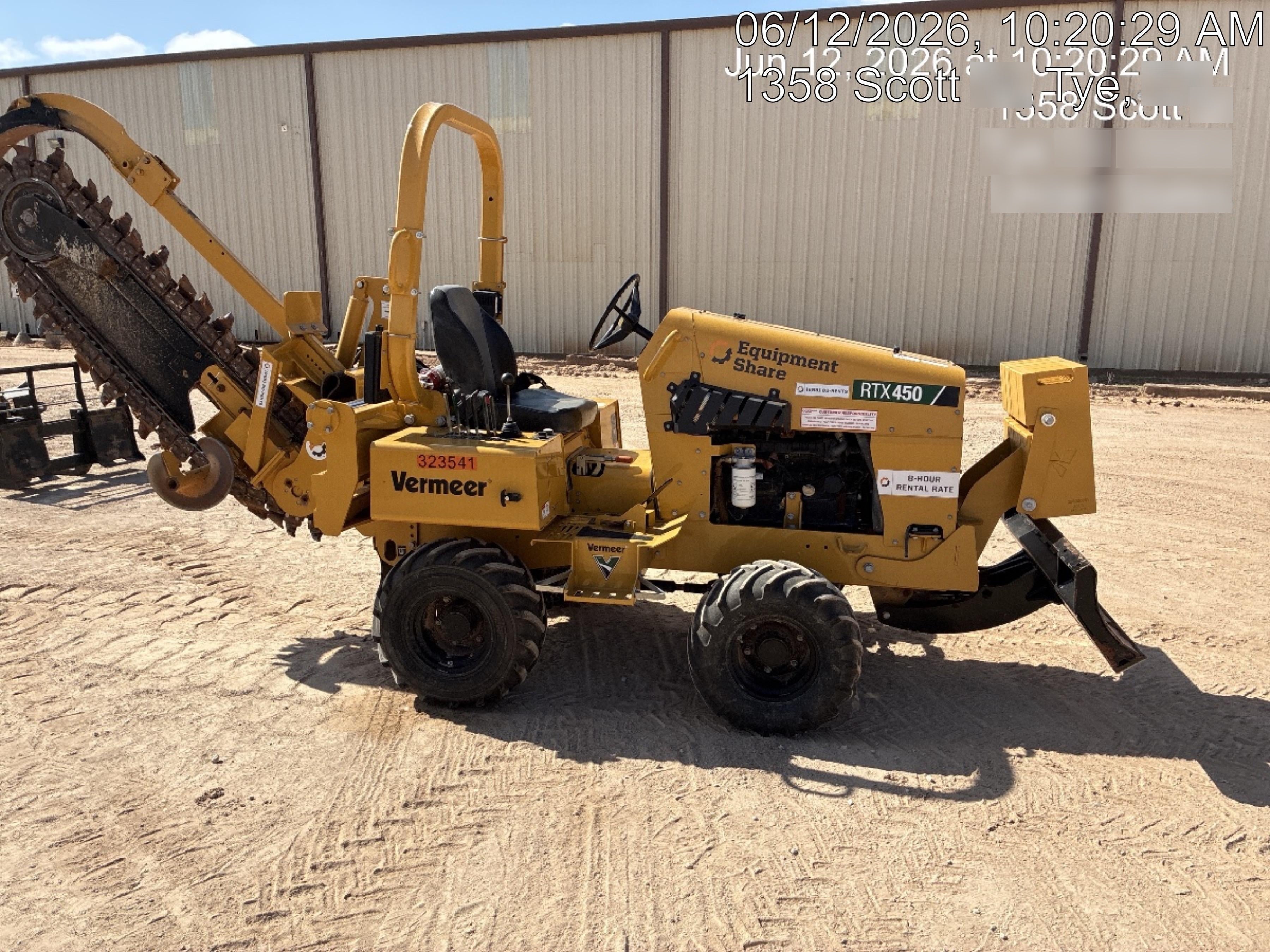 2023 VERMEER RTX450