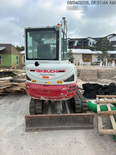 2020 Takeuchi TB-235-2CR Cab/Heat/Air, Rubber Tracks, Manual TAG QC