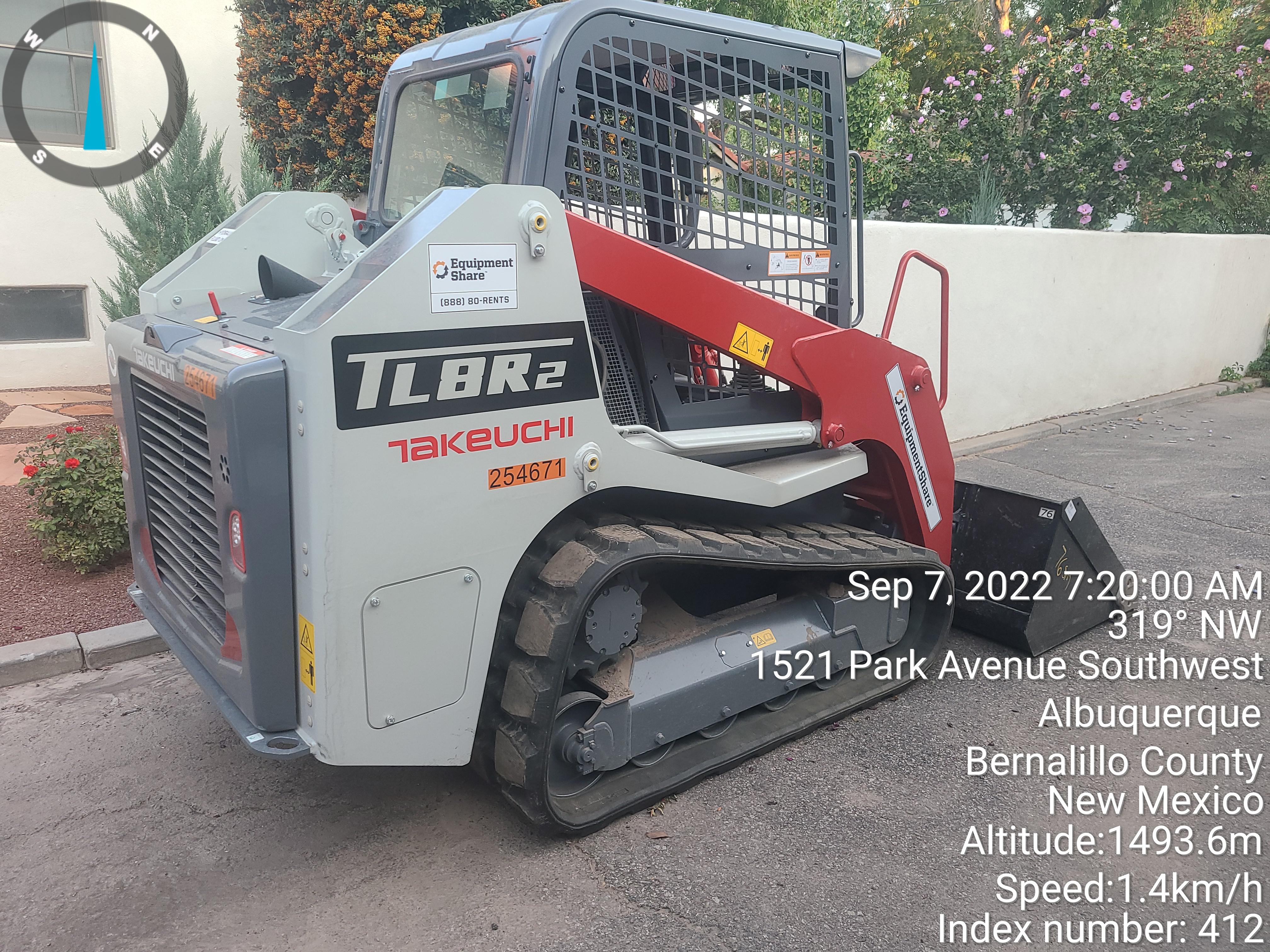 2022 TAKEUCHI TL8R2-R