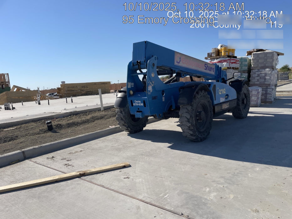 2017 Genie GTH-636 Genie GTH636, Solid RT Tires, T4F, worklights (LED, rear), Open ROPS