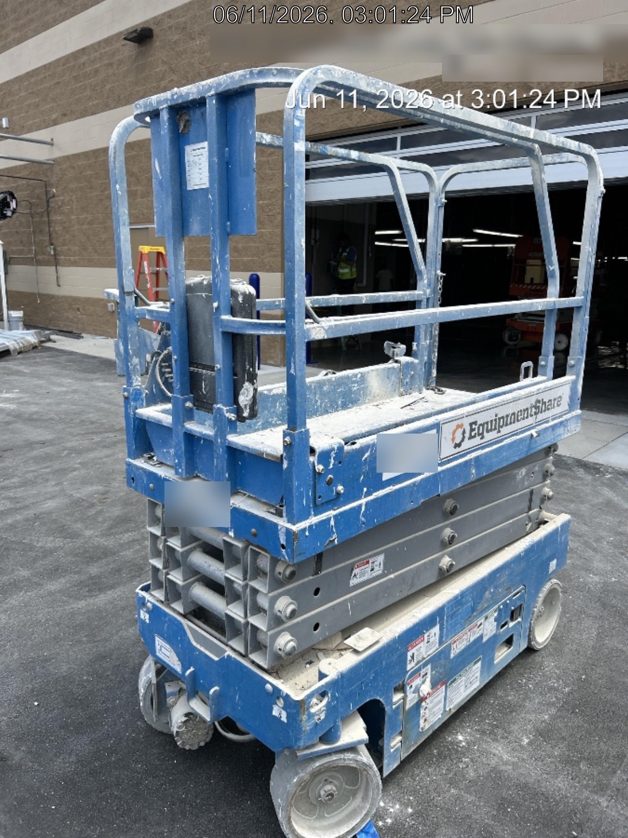 2019 Genie GS-1930 Fixed rails with chain Entry