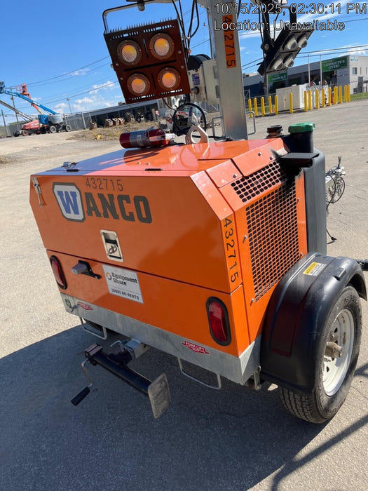 2024 Wanco WLTT-4MM4K Diesel, Deep Sea Controller, Shore Power Plug, Auto Start, (4) 350W LED Floodlights, 4kW Generator, 60 Gal Fuel Tank, 2" Ball, T3