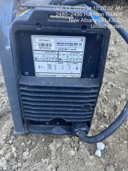 2021 MILLER ELECTRIC CST-280