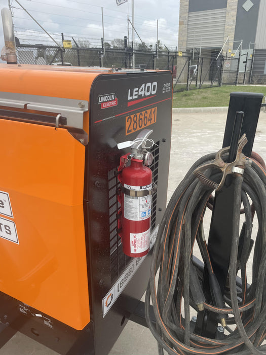 2022 Lincoln Electric LE400 Kubota V1505, Trlr, Cable Rack, Light Kit, ES Decals, T3