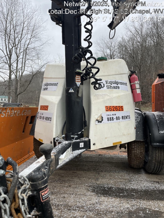 2023 Generac MLT2 Diesel, Flex Switch 120V Input, Powerzone Controller, (4) 320W LED Lights, 4kW Generator, 39.9 Gal Fuel Tank, 2" Ball, T3