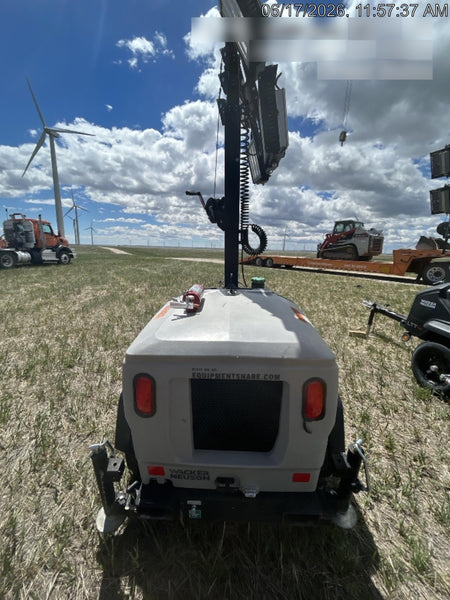 2024 Wacker Neuson LTT4 Diesel, Kohler KDW702, Deep Sea Controller, Auto Start, LED 320W, Bypass Outlet, T3