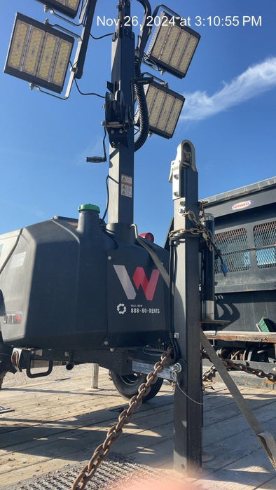 2024 Wacker Neuson LTT4 Diesel, Kohler KDW702, Deep Sea Controller, Auto Start, LED 320W, Bypass Outlet, T3