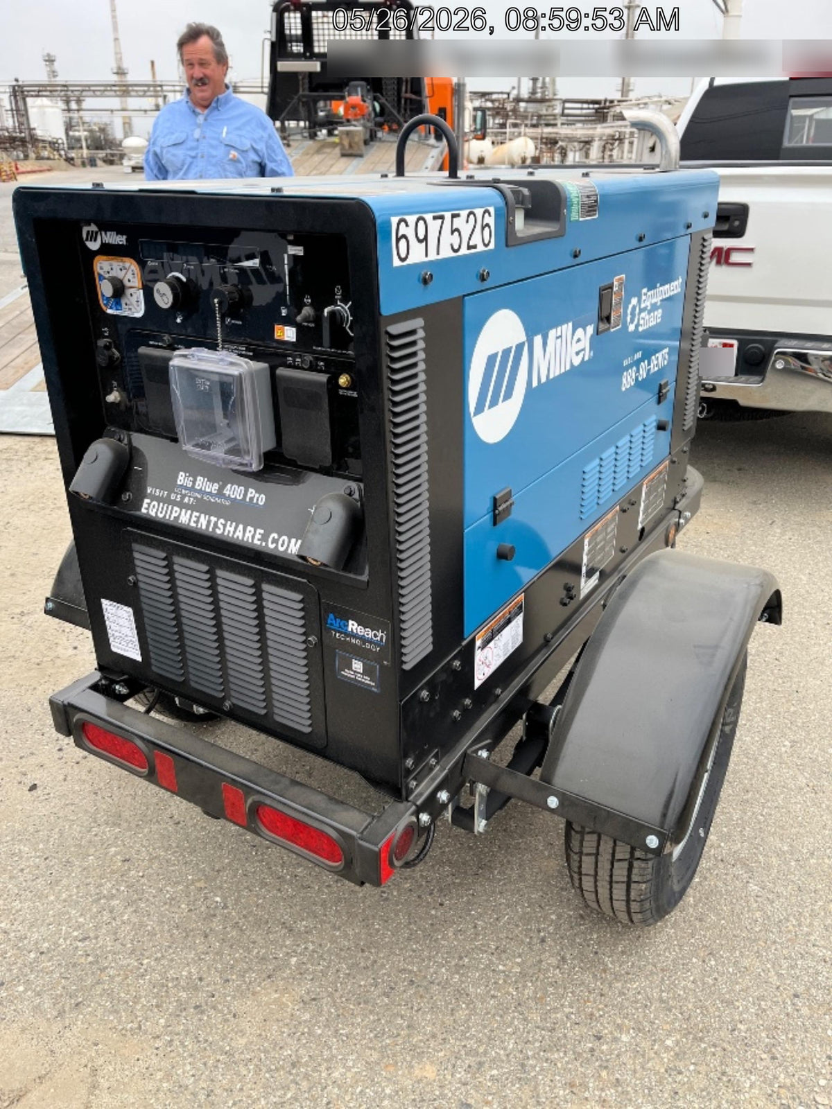 2026 MILLER ELECTRIC BIG BLUE 400