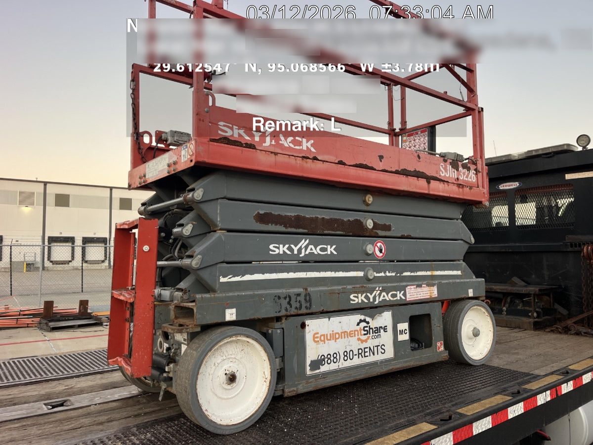 2017 Skyjack SJIII-3226 Skyjack SJ3226, Trojan Battery Set, Extended Warranty 5yr/5k hr